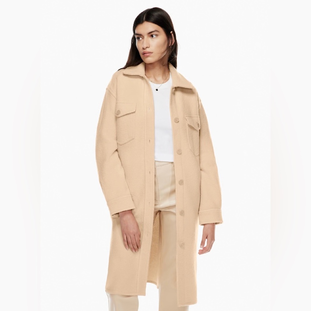 The Ganna Long Shirt Jacket